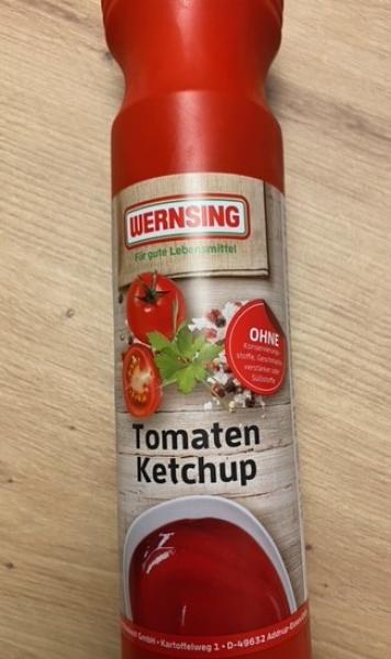 Tomaten Ketchup Wernsing 800 ml